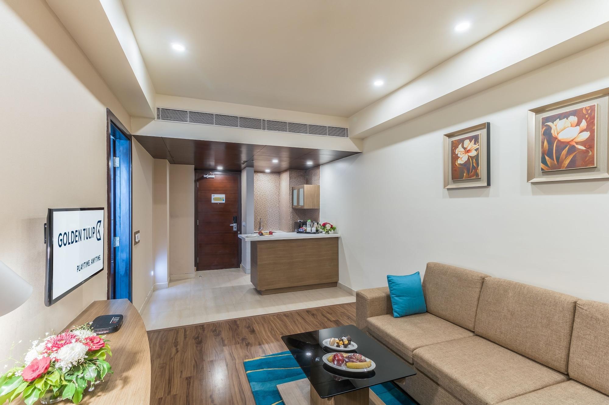 Golden Suites Gurgaon Inde Hotels Exteriör bild