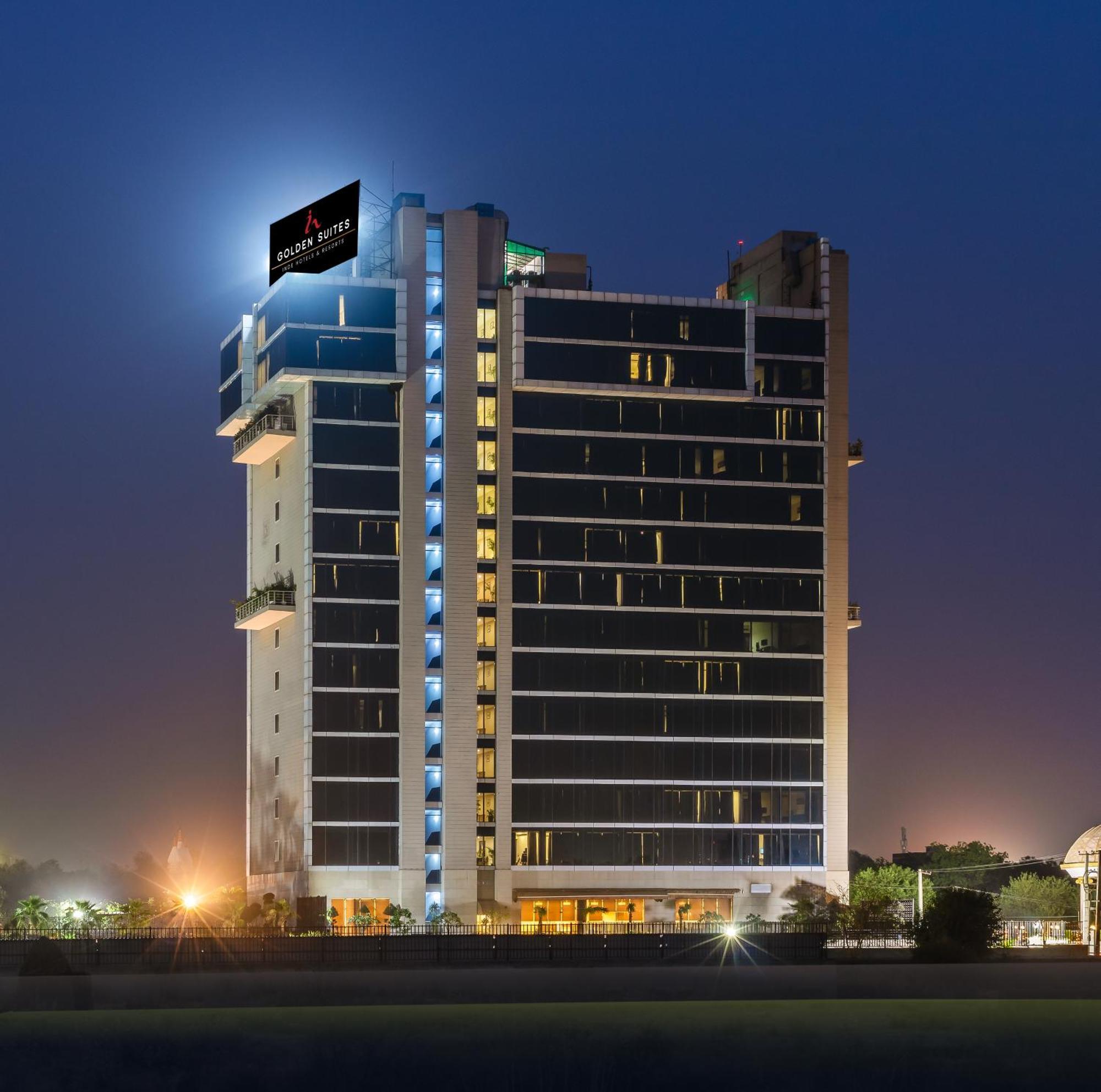 Golden Suites Gurgaon Inde Hotels Exteriör bild