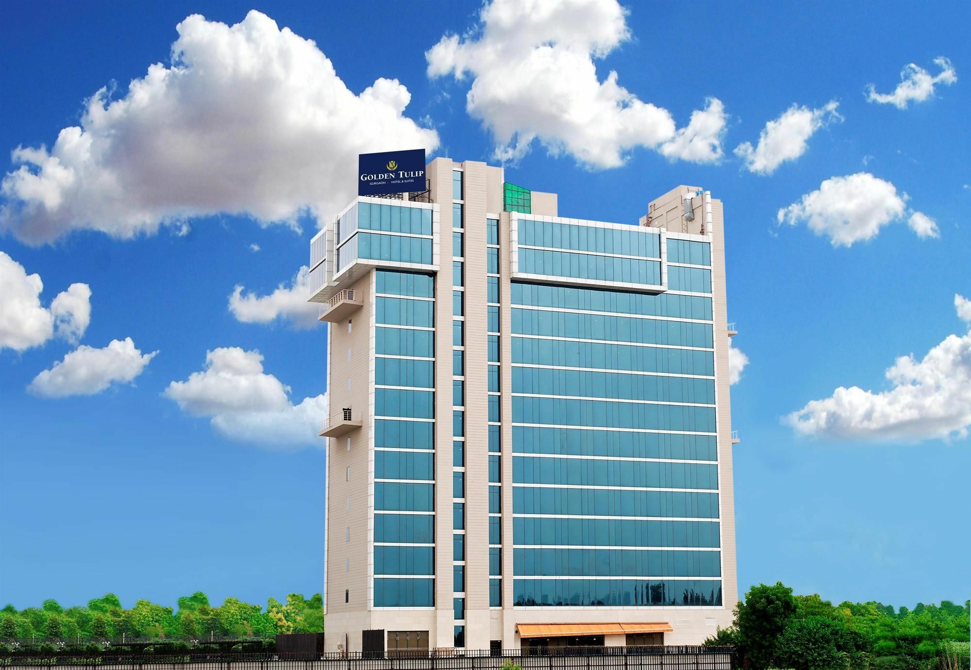 Golden Suites Gurgaon Inde Hotels Exteriör bild